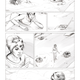 Star Trek Waypoint #1 uncolored art by Sandra Lanz